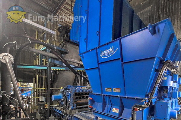 Used Plastic Granulator – HERBOLD SML 60-145 SB