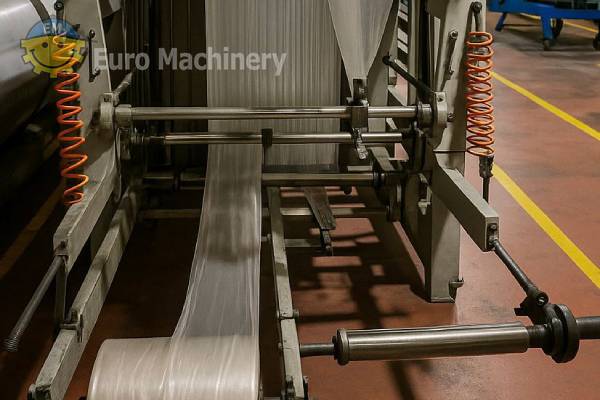 Ming Jilee PE gloves making machine.