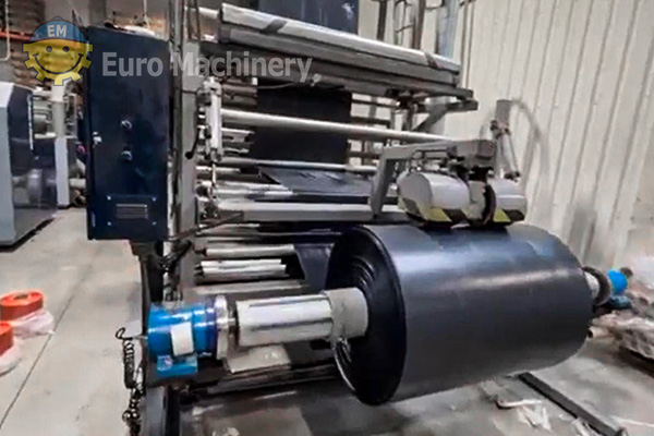 11150 Roll-o Matic Delta max 900 + W500, (1) bags on roll making machine | Roll o Matic Delta Max 900 + W500